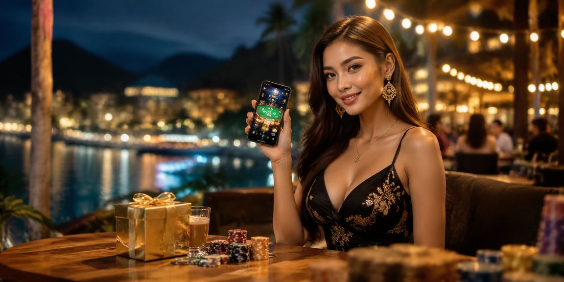 Penduduk Langkawi mendaftar akaun m240 untuk mendapat bonus promosi sambil bercuti